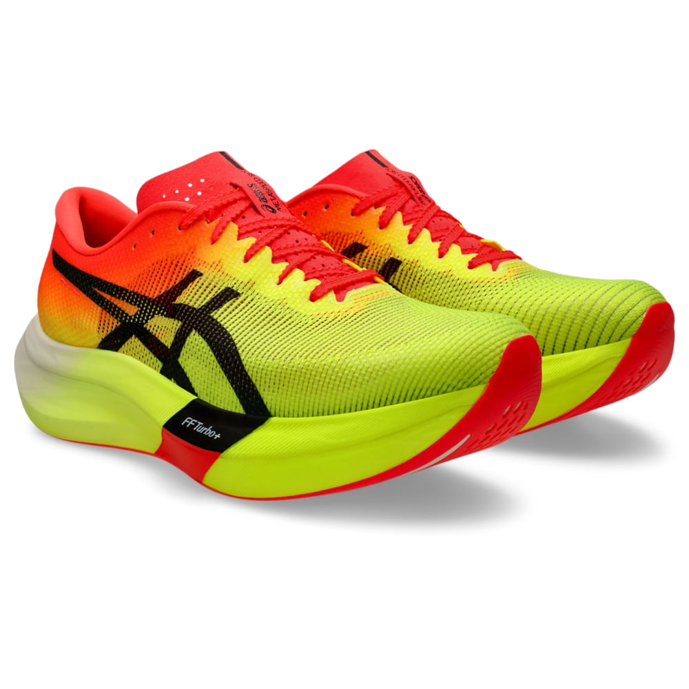 Tênis Asics Metaspeed Sky Paris Unissex - Amarelo | Preto