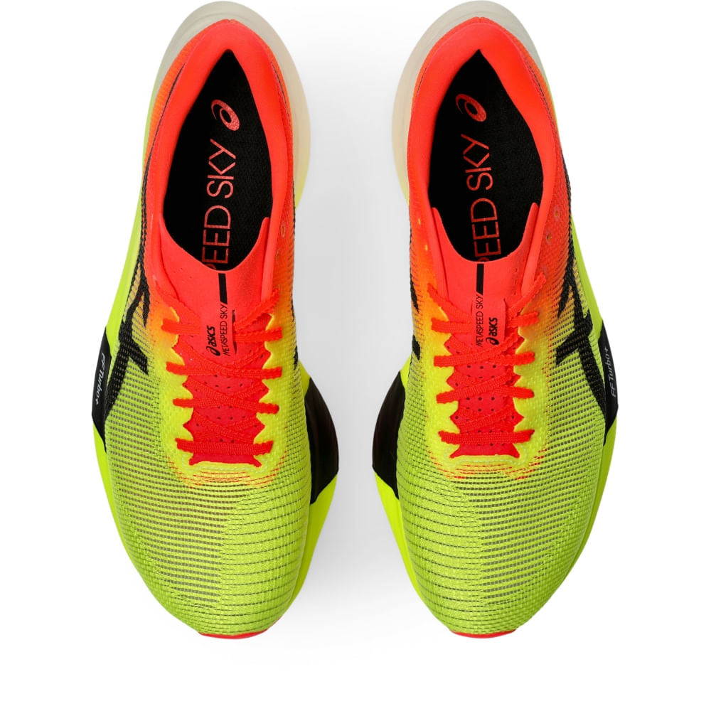 Tênis Asics Metaspeed Sky Paris Unissex - Amarelo | Preto