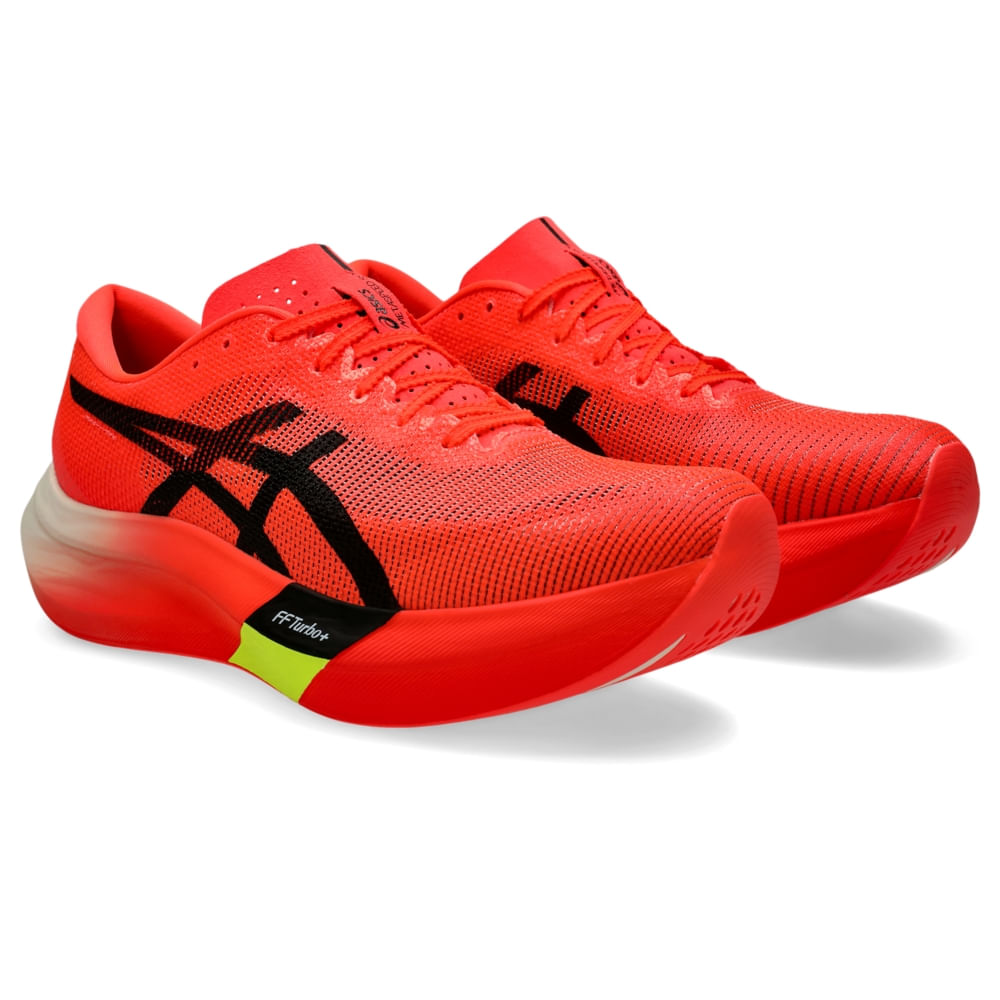 Tênis Asics Metaspeed Sky Paris Unissex - Laranja | Preto