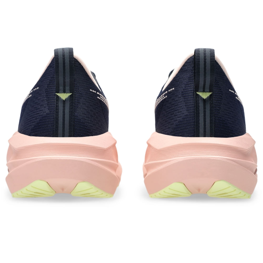 Tênis Asics Novablast 5 Feminino - Azul | Rosa