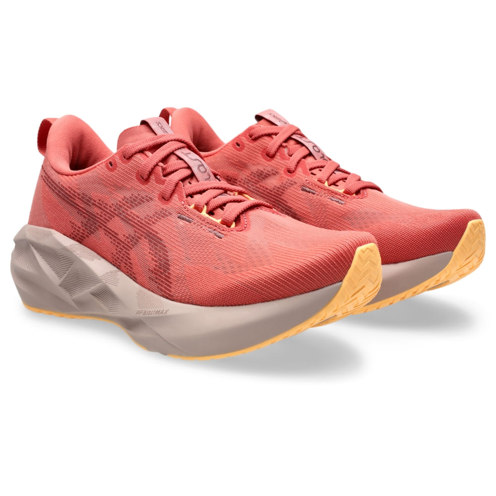 Tênis Asics Novablast 5 Feminino - Rosa | Roxo