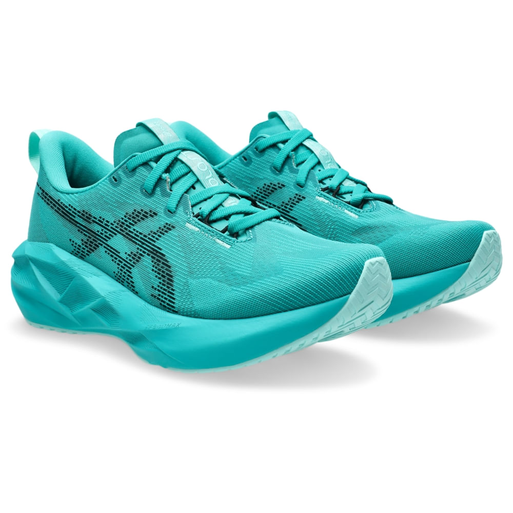 Tênis Asics Novablast 5 Feminino - Verde | Preto