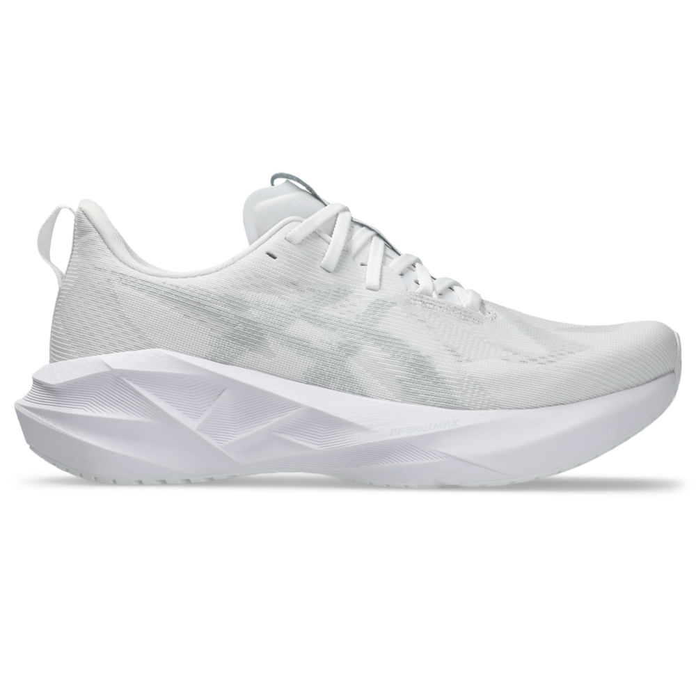 Tênis Asics Novablast 5 Masculino - Branco | Cinza