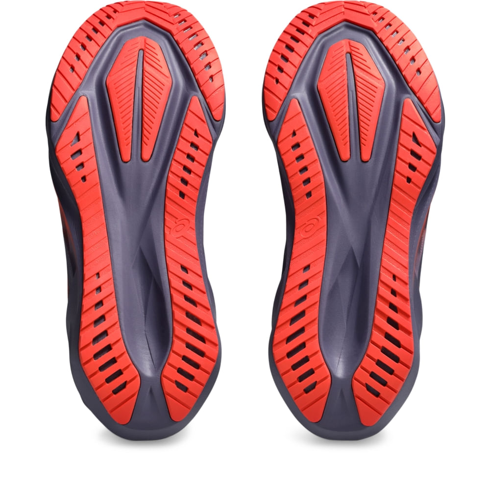 Tênis Asics Novablast 5 Masculino - CinzaEscuro | Rosa