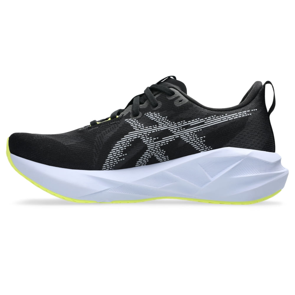 Tênis Asics Novablast 5 Masculino - Preto | Verde