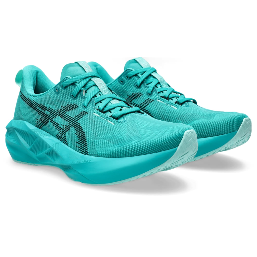 Tênis Asics Novablast 5 Masculino - Verde | Preto