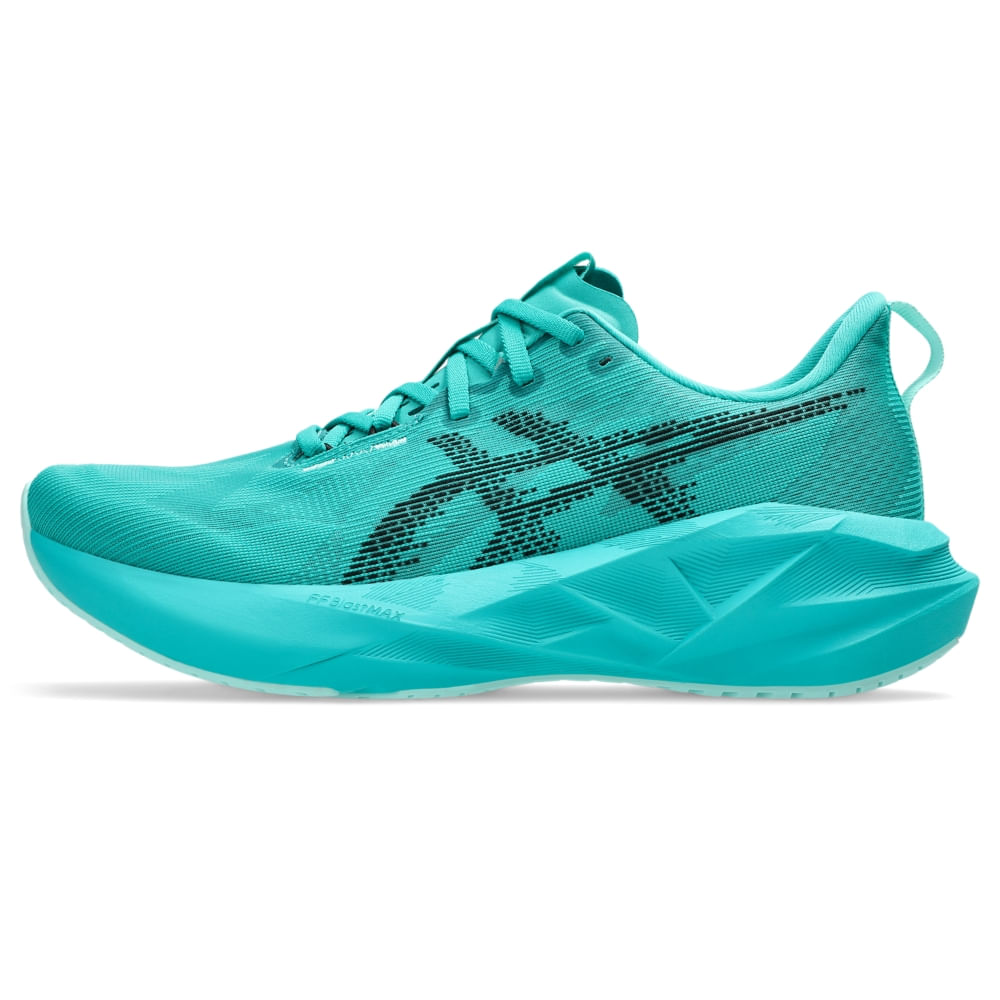 Tênis Asics Novablast 5 Masculino - Verde | Preto