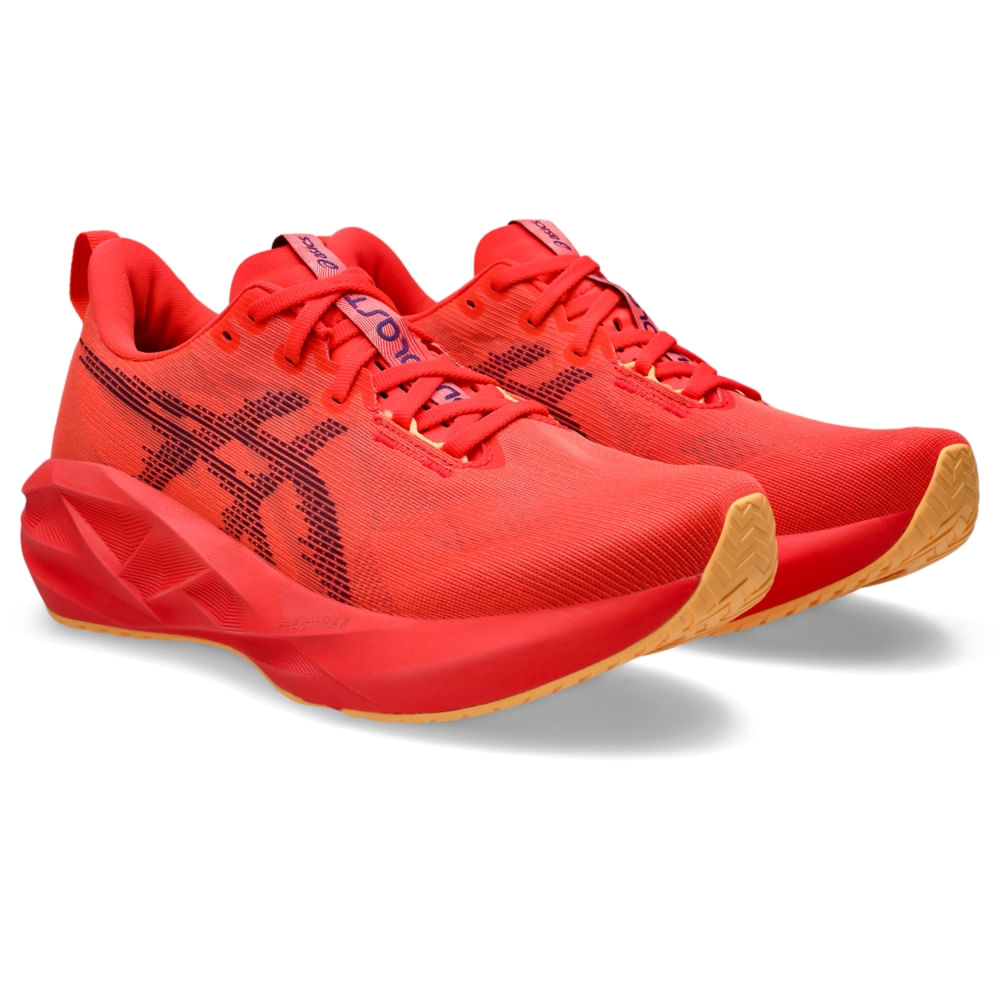 Tênis Asics Novablast 5 Masculino - Vermelho
