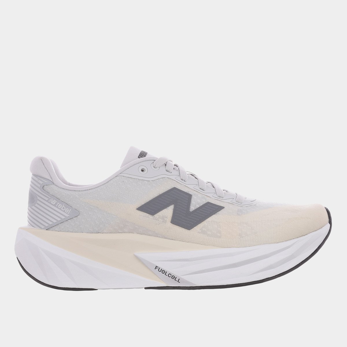 Tênis New Balance Fuelcell Rebel V5 Feminino - Bege