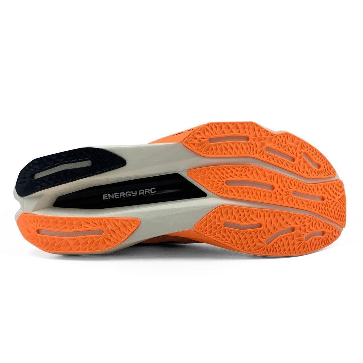 Tênis New Balance Fuelcell Supercomp Elite V4 Masculino - Bege+Laranja
