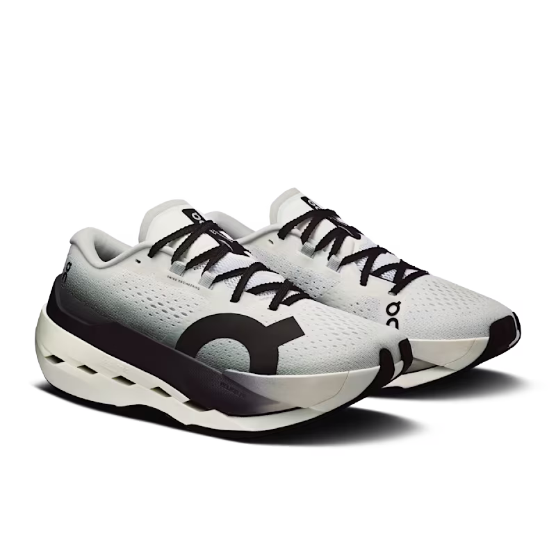 Tênis ON Cloudboom Max Feminino - White  |  Black