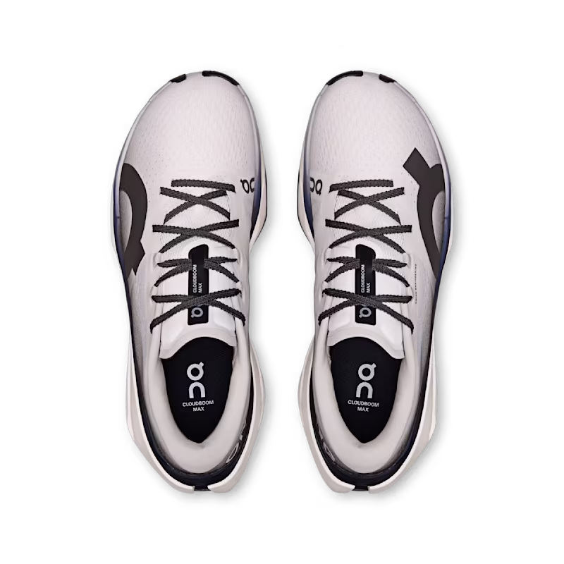 Tênis ON Cloudboom Max Masculino - White  |  Black