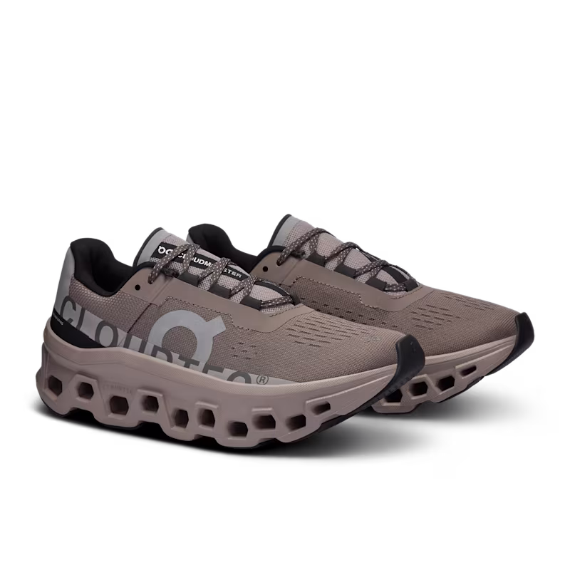 Tênis ON Cloudmonster Feminino - Cinder  |  Fog