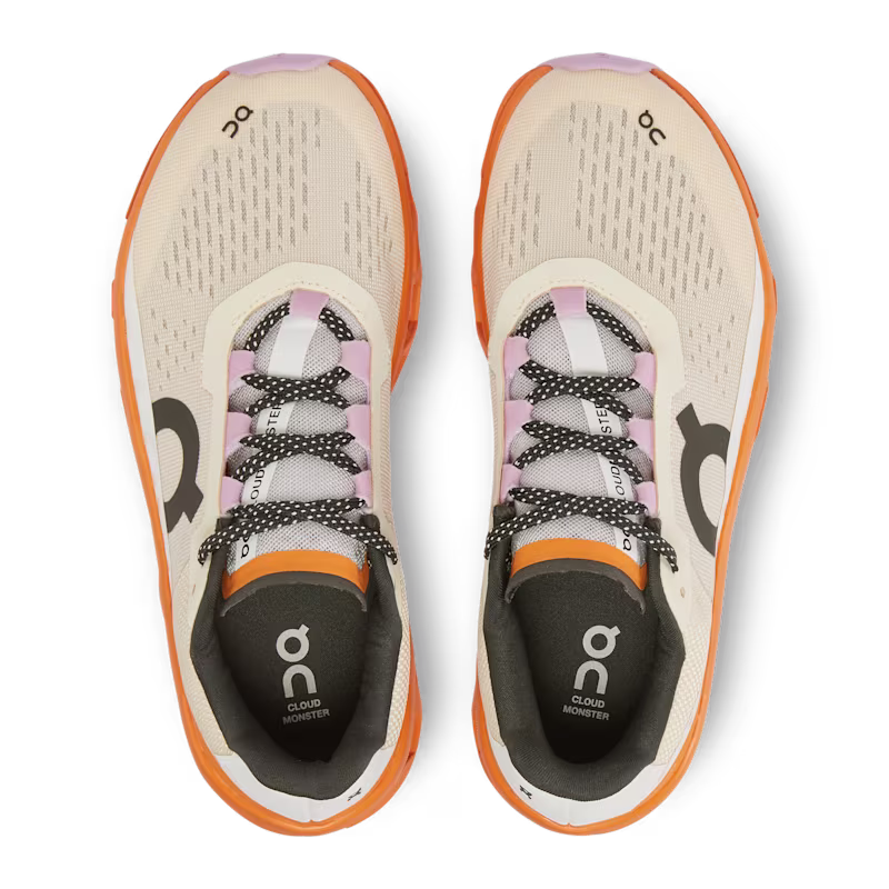 Tênis ON Cloudmonster Feminino - Fawn  |  Turmeric