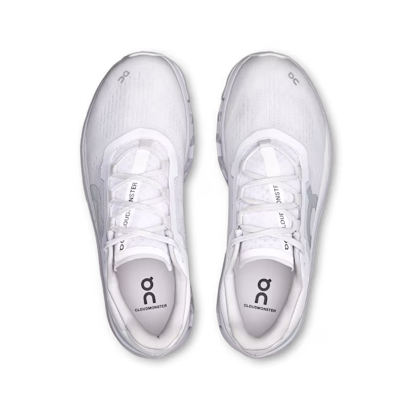 Tênis ON Cloudmonster Masculino - White  |  Glacier