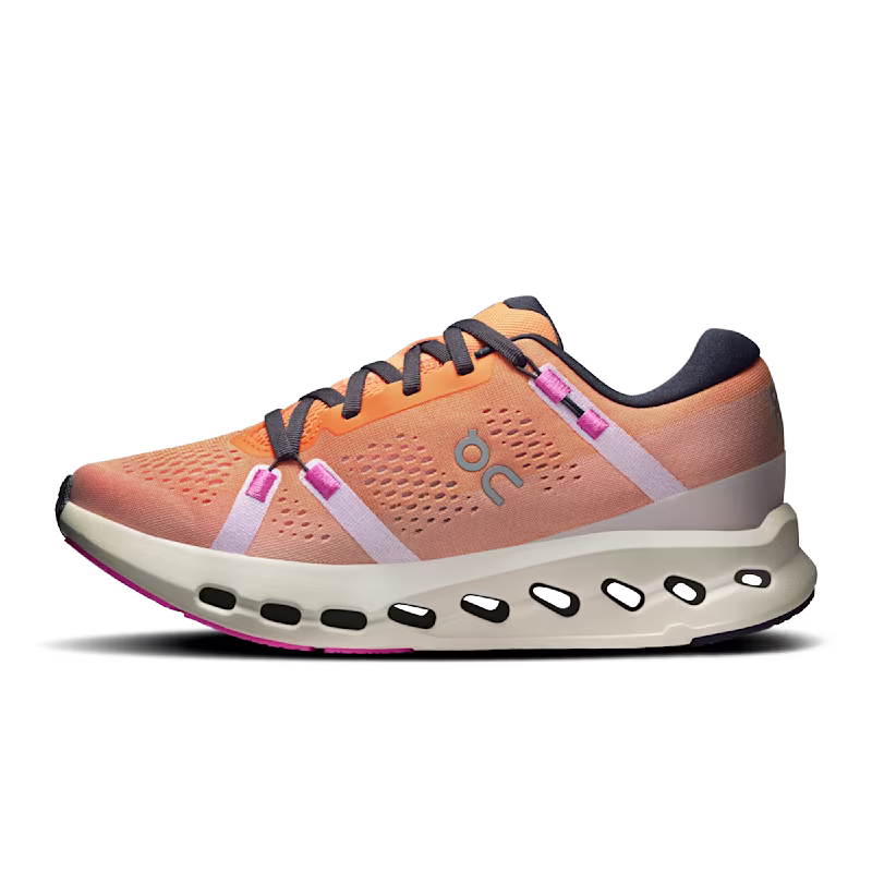 Tênis ON Cloudsurfer 2 Feminino - Tangerine  |  Ivory