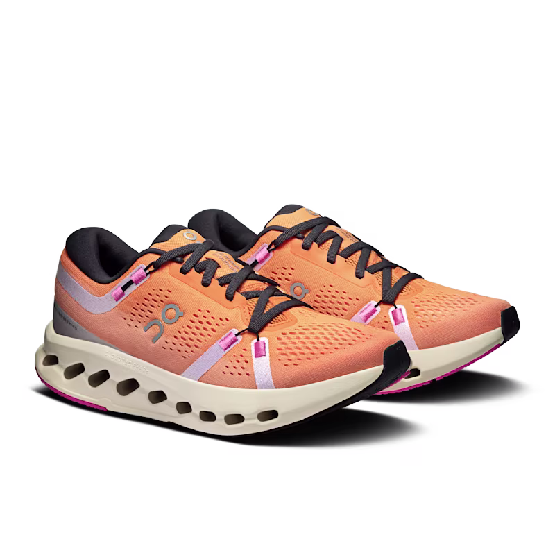 Tênis ON Cloudsurfer 2 Feminino - Tangerine  |  Ivory
